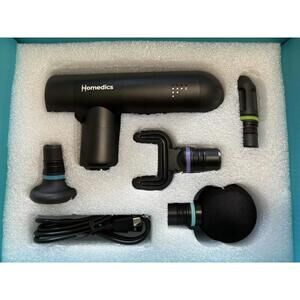 HoMedics Therapist Select Compact Percussion Massager Thermal Heat Cordless